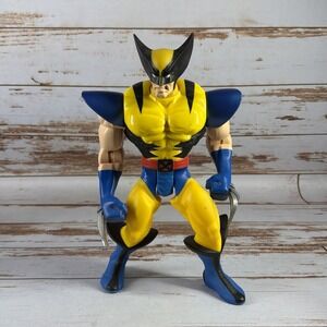 1996 Toy Biz Marvel X‑Men Wolverine 13" Electronic Action Figure Used